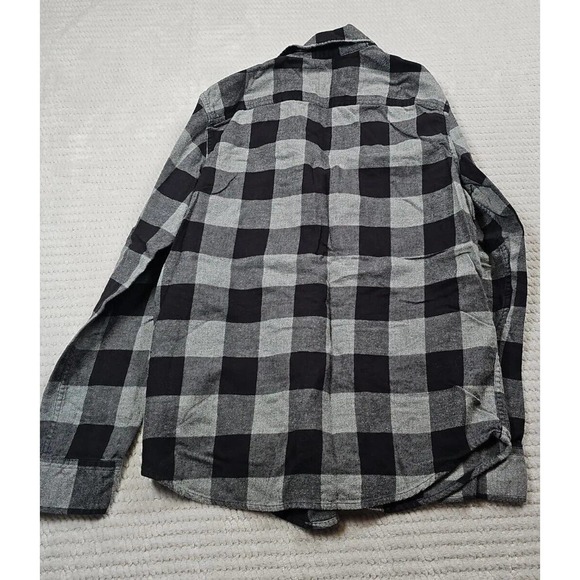 American Eagle Flannel Shirt Mens Medium Button Down Long Sleeve Buffalo Check - Picture 6 of 7